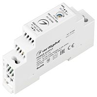 Блок питания на DIN-рейку  Arlight 24В ARV-DR15-24 0.63A 15W IP20 картинка 